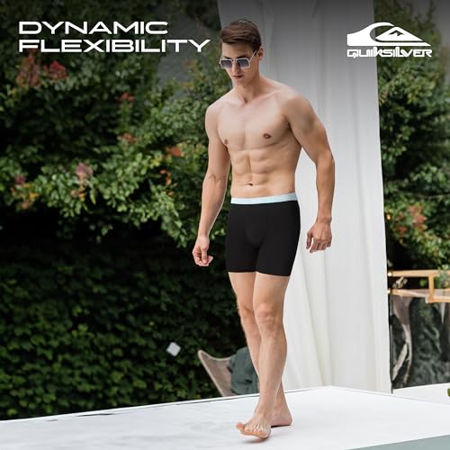 Quiksilver Mens Underwear 4 Pack Boxers for Men Supersoft Brushed Polyester Mens Boxer Briefs3