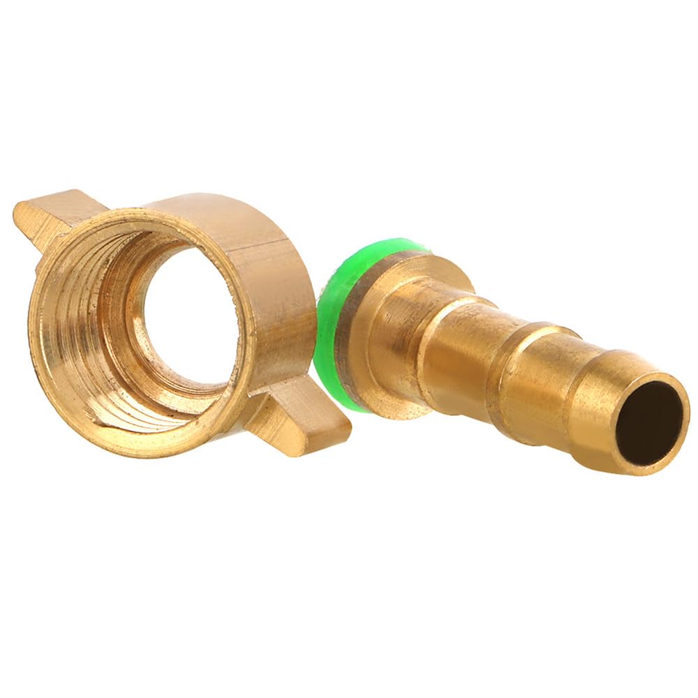 Złącze G1/4 do 8mm Gwint G1/4 do 8mm Złącze węża ze stali nierdzewnej Akcesoria do opryskiwacza Akcesoria do opryskiwacza Złącze opryskiwacza,A,5 szt.