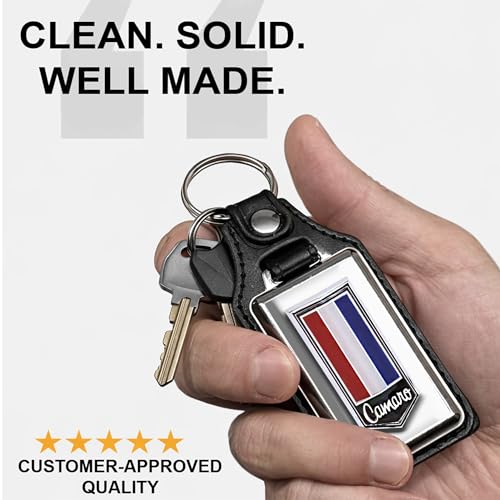 Image of Brotherhood Car Key Chain for Camaro - Classic Models Keychain for Men and Women Gift Key Ring - -