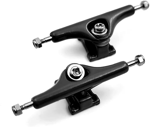 Fingerboard Pro Trucks 34 mm Inverted Kingpin by, Real Lock-Nuts, Pro Rubber O-Ring Urethane Bushings, Optimised Hanger, Width 34 mm, for