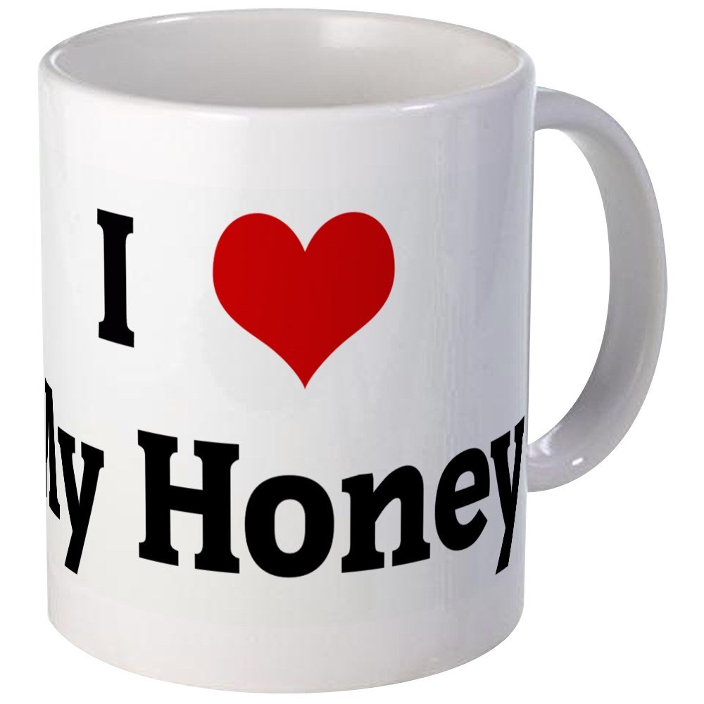 CafePressI Love My Honey Mug 11 oz (325 ml) Ceramic Coffee Mug