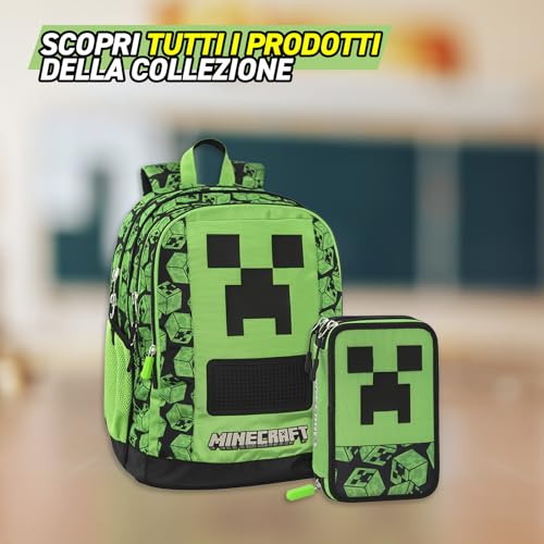 Sac à dos Minecraft double compartiment pour éviter les cahiers cornés - 6