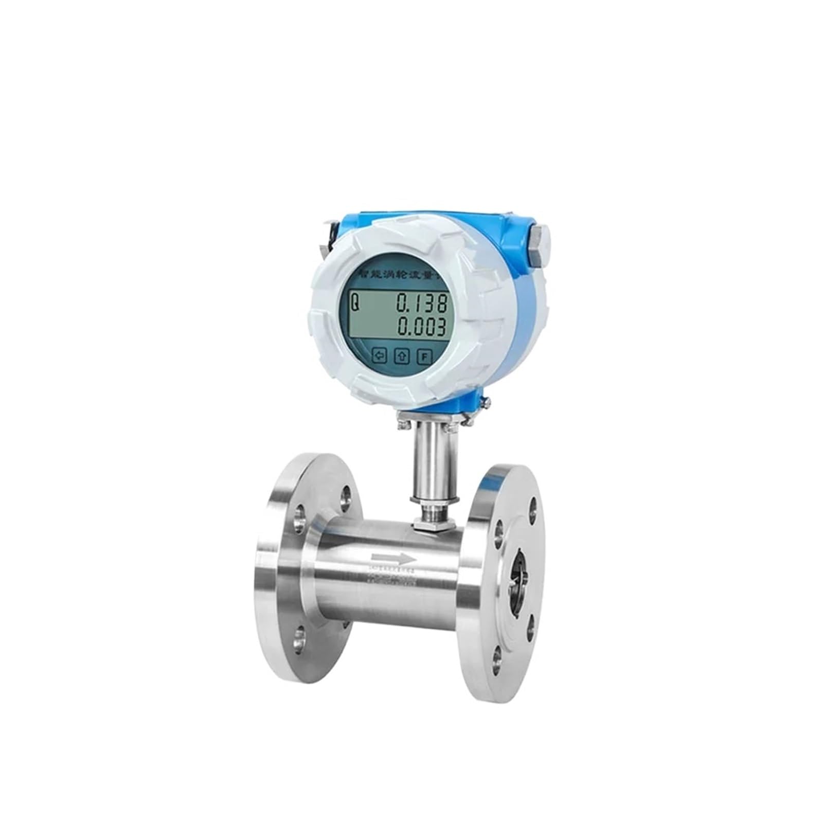 BALYDLUL Liquid turbine flow meter stainless steel digital flowmeter 4-20ma(DN15)