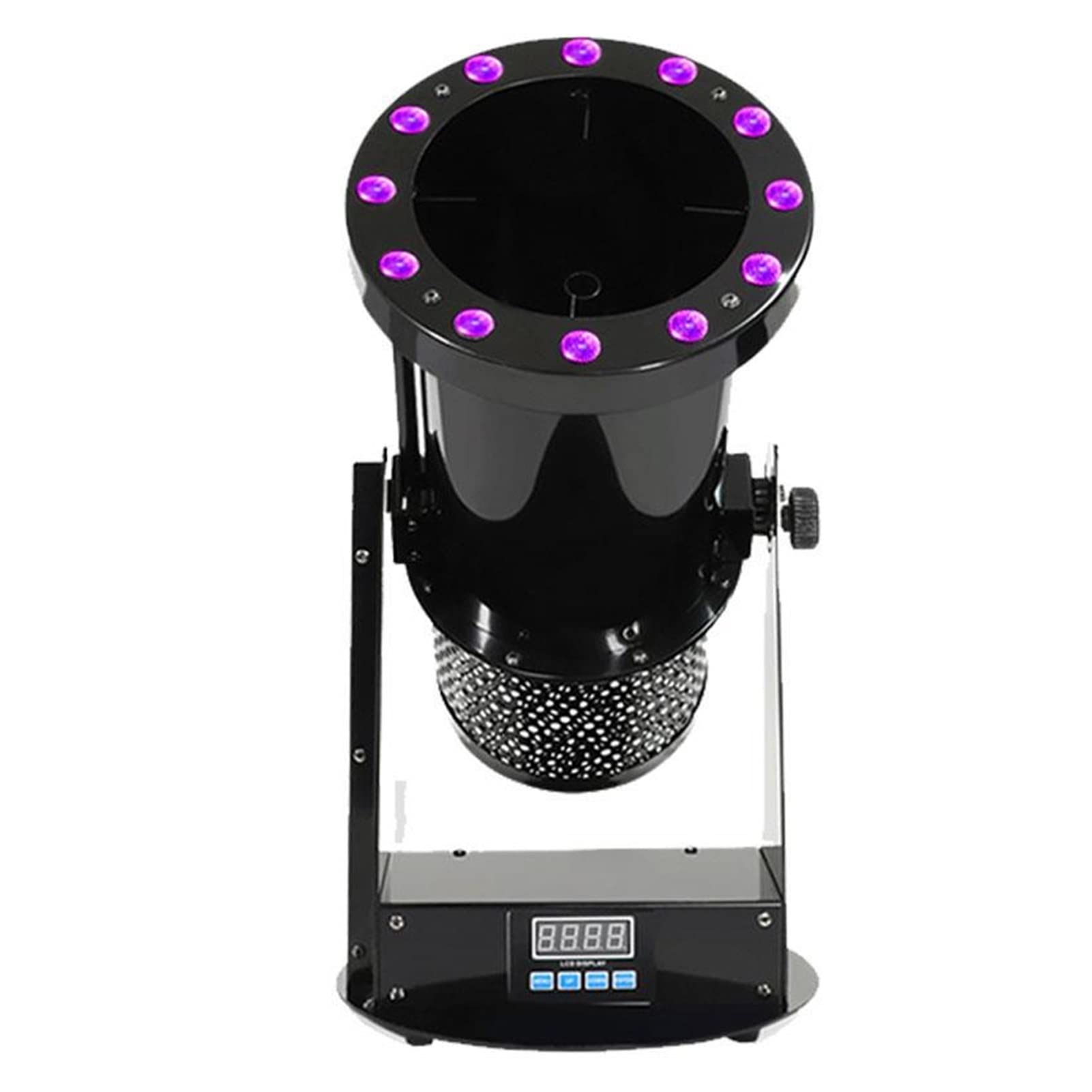 Konfetti-Maschine Confetti-Launcher. LED Elektrische Fernbedienungs-Suspension Regenbogen-Maschinenstab-Hochzeit Für Hochzeitsfeier Dekoration
