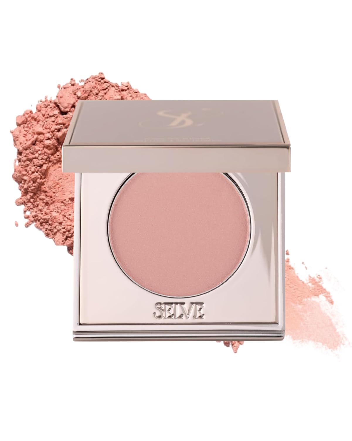SELVE アイシャドウ、チーク、口紅２本　4点 Amazon | SELVE (セルブ)フォギーヴェールブラッシャー（チーク） (02