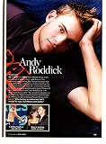 Andy Roddick 1 page original clipping magazine photo #C0804