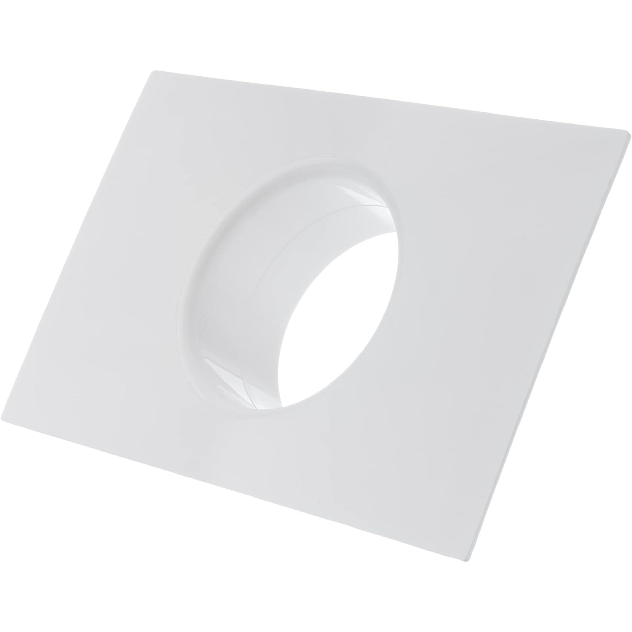 Ø 100mm Collegamento a Parete con Flangia - Raccordo per Tubi di Ventilazione