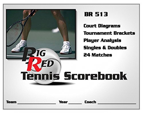 Blazer Athletic Tennis Scorebook