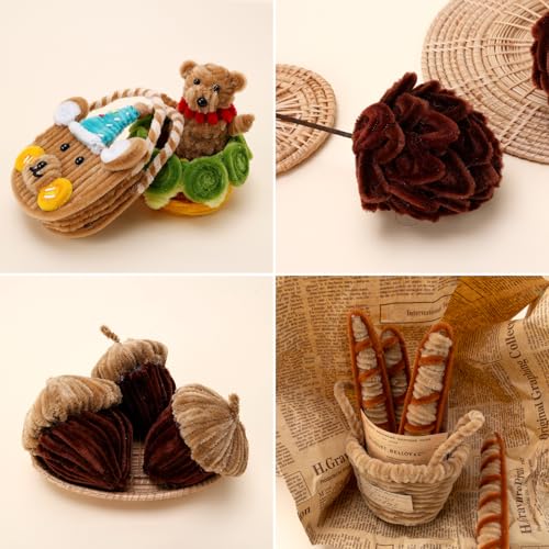 Image of Caydo 200 Pieces Brown Pipe Cleaners Craft Chenille Stems for DIY Art Creative Crafts Party Decorations (12 Inch x 6 mm) | Craft Chenille Stems for DIY Art Creative Crafts Party Decorations