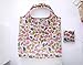 Torba na zakupy Oxford Składany Recykling Torba na zakupy ECO Wielokrotnego użytku Zakupy Torba Torba Cartoon Floral Owoce Warzywo Grocery Pocket-9 Torby kupujące (Color : 4)