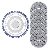 Photo Gallery staffa per panno mocio con 5 cuscinetti in microfibra per ecovacs per aspirapolvere robot deebot n30 pro affidabile ed efficace (b) Photo Gallery staffa per panno mocio con 5 cuscinetti in microfibra per ecovacs per aspirapolvere robot deebot n30 pro affidabile ed efficace (b)