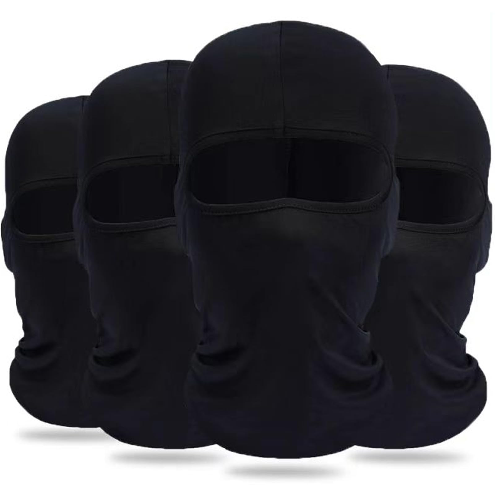 Ezovino 4 Pack Balaclava Ski Face Mask for Men Women Cooling Neck Gaiter Full Head Mask Face Cover