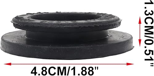 Miniatura 3 de Buje de soporte de montaje del radiador superior para Nissan Maxima 2004 -2017 Quest 2004 -2016 Rogue 2008-2015 Altima 21506-6M100 21542-CA000 (2