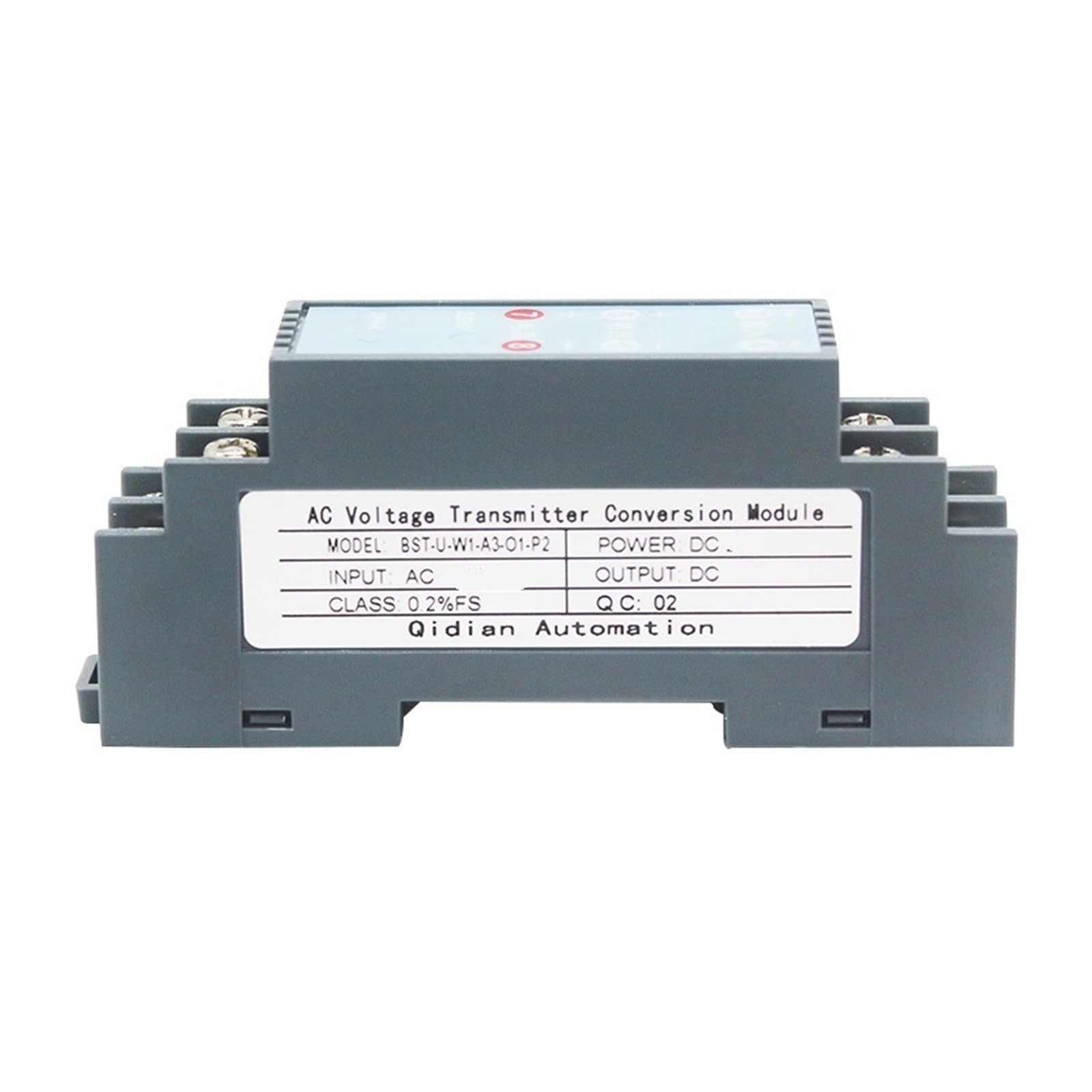 PXQCHAVLN AC Voltage Sensor 1 in Out Input 24V Power Analog Signal Converter 0-5V 0-10V 1-5V(0-5v Output,AC 0-220V input)