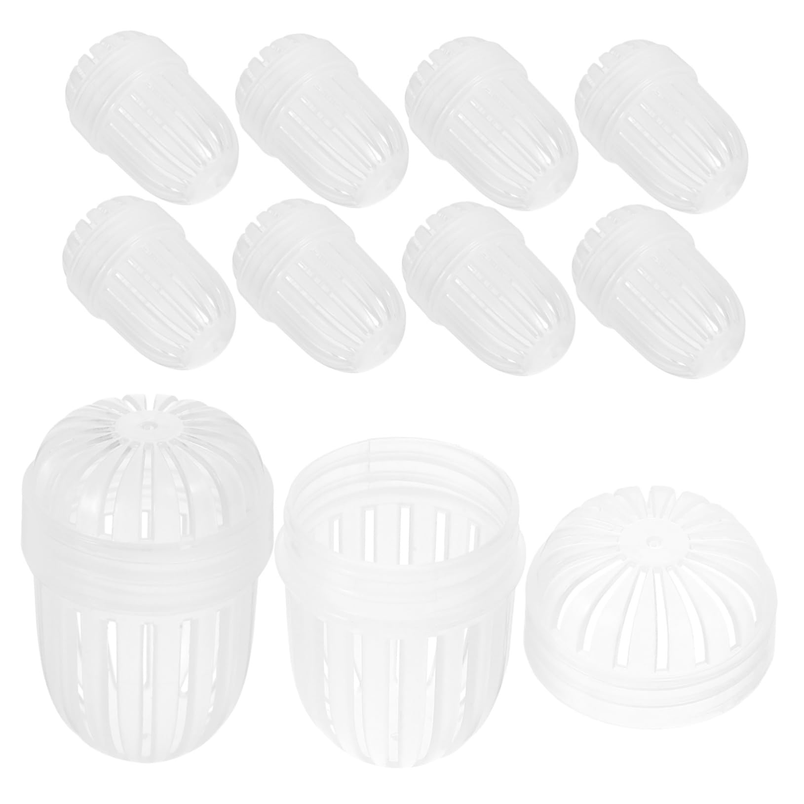 PRETYZOOM Tea Strainer Balls for Loose Tea 10pcs Tea Filters Extra Fine Mesh Leaf Tea Infuser for Office or Home Use