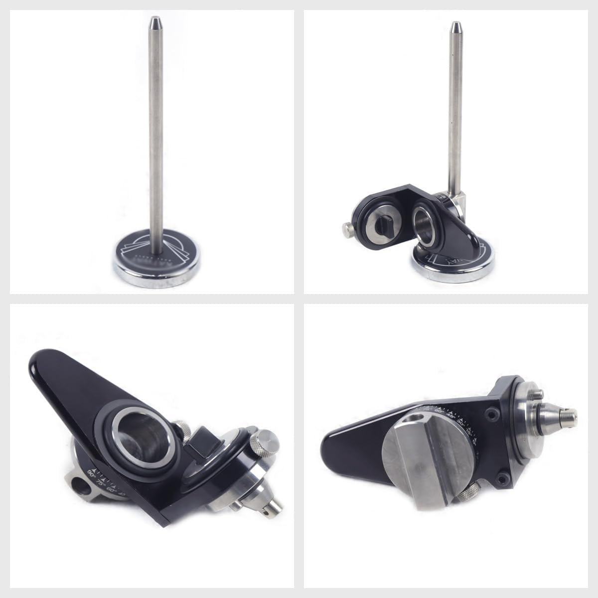 Affilatrice per incisione in acciaio inox con supporto angolare per utensili per gioielli, accessorio essenziale per banco da lavoro per artigiani e hobbisti
