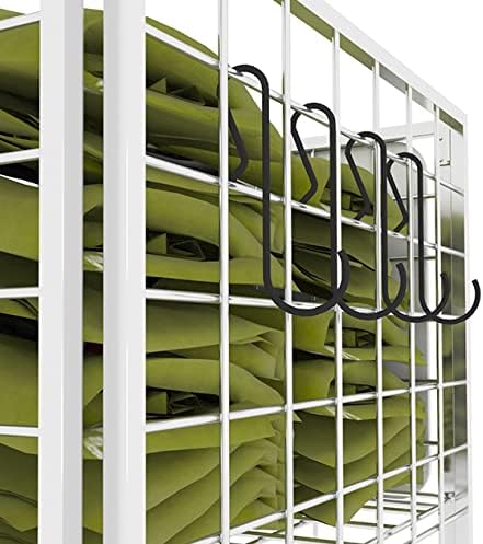 Miniatura 5 de Ganchos de metal negro para colgar, ganchos para colgar ollas disponibles para terminar utensilios de cocina (4 pulgadas, negro, 10)