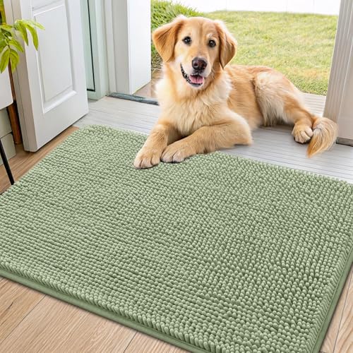 Smiry Dog Bed Mat 36x24, Ultra Soft Non-Slip Washable Quick 
