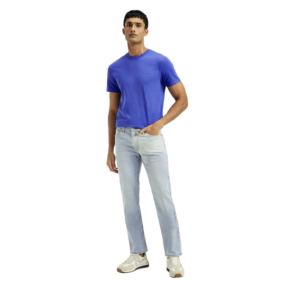 levi's Men's Light Blue 511 Slim fit mid Rise Jeans-picture-15