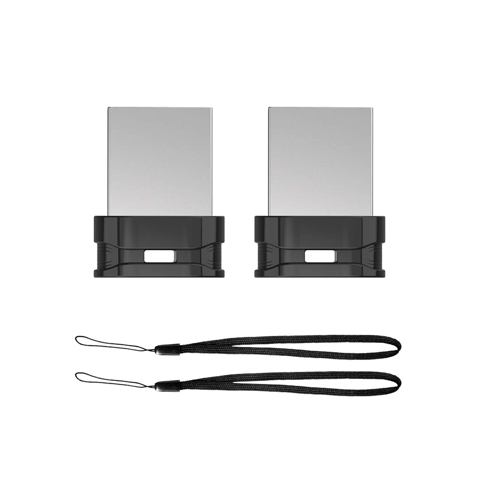 K&amp;ZZ 32GB USB 3.0 Mini Flash Drive 2 Pack Plug and Play Thumb Drive USB Storage Expansion for Laptop, Tablet, Smart TV, Car Audio System