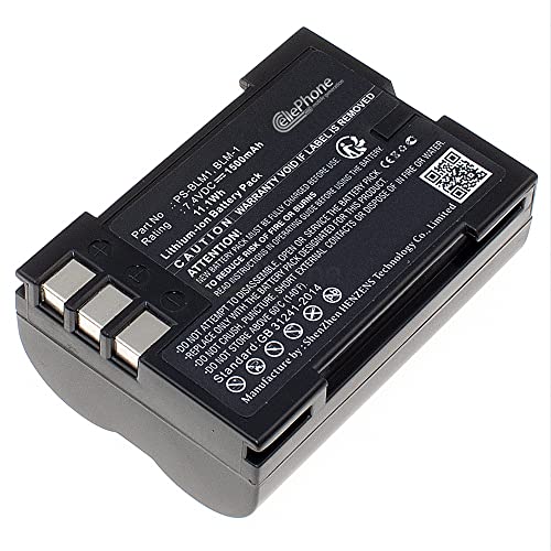 cellePhone Batterie Li-ION Compatible avec Olympus BLM1 / BLM-1 / PS-BLM1