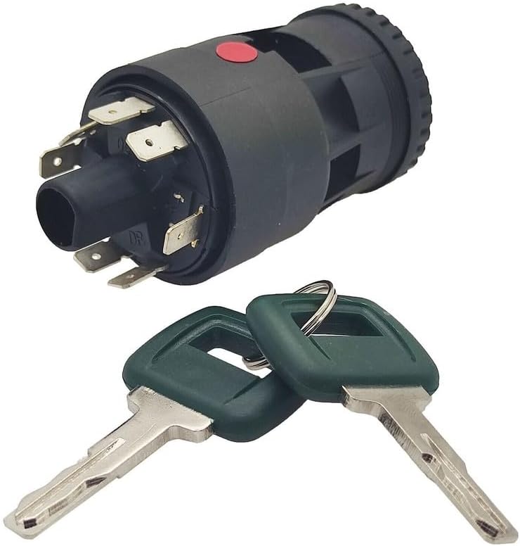 #US Spare Parts Ignition Switch Lock Key Kit 15082295 11007281 for Volvo Loader A35D A40D L120 (foxwpart#1225.18618)
