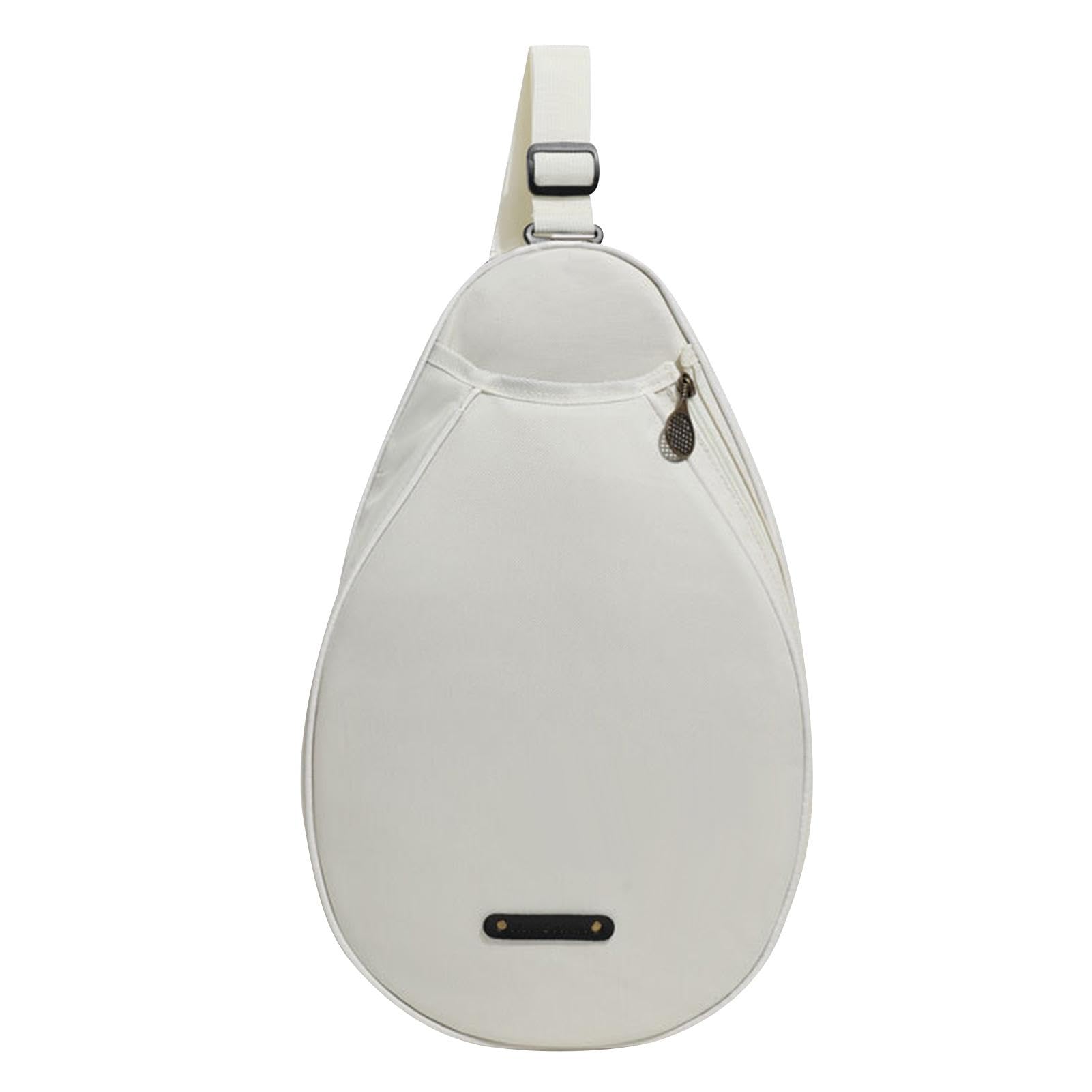 Borsa da tennis – Comoda borsa per palline da tennis alla moda, borsa impermeabile con cerniera liscia, zaino da tennis per racchette da tennis e badminton