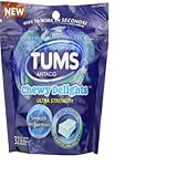 Tums Chewy Delights Smooth Peppermint, 32 CT (PACK OF 3)