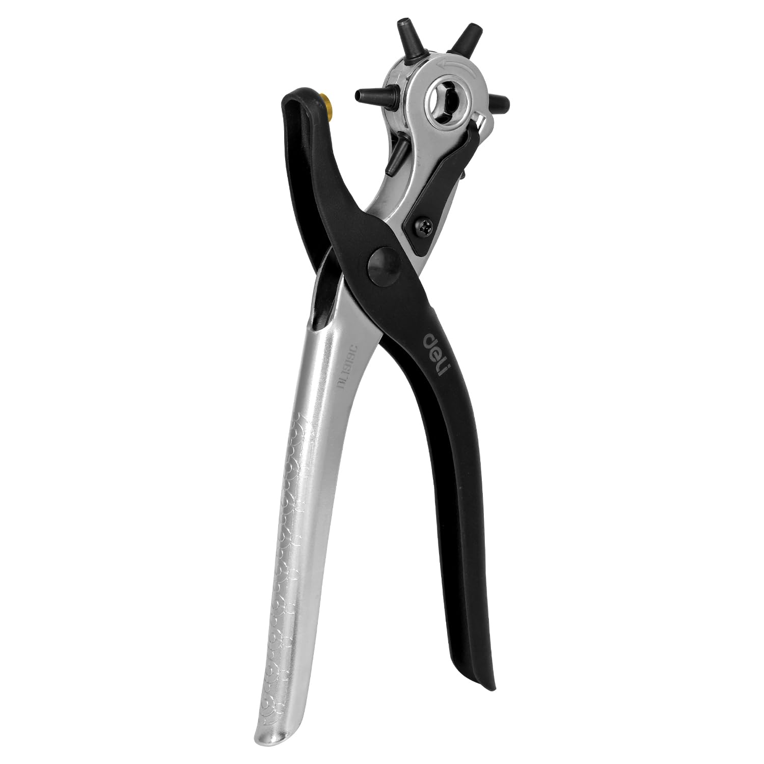 Deli DL1919 9’’ Leather Hole Punch Pliers Cr-V Chrome-plated Revolving Punching Machine with 6 Hole Sizes for Belts Watch Bands Bags Dog Collars Fabric Craft Projects (B0D948MHTX) Amazon Price History, Amazon Price Tracker