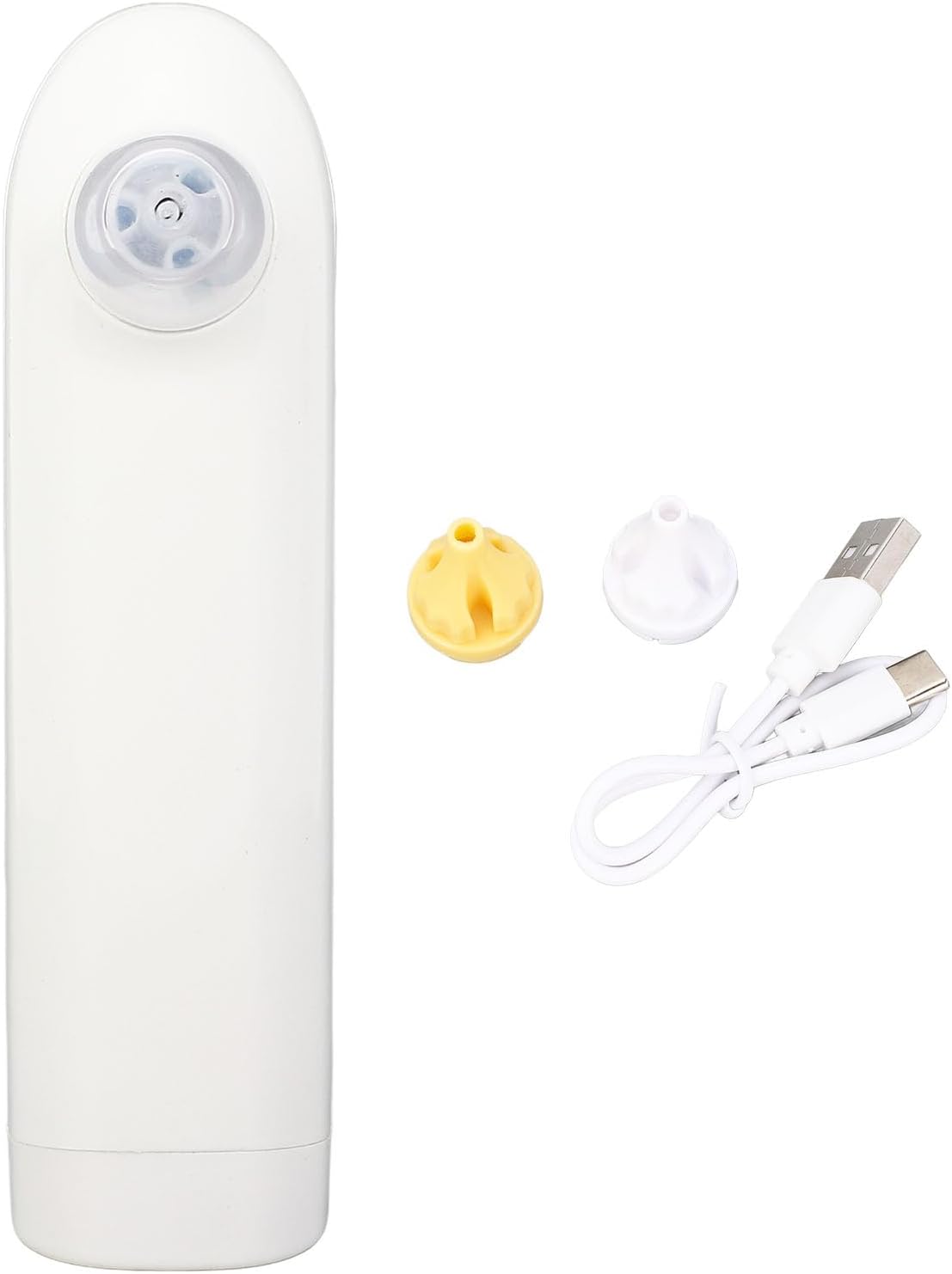 Ear Dryer, Warm Air Technology Smart Control Electronic Ear Drying Device with Auto Temperature Adjustment, for Swimmers Showering Home Care Travel (White)