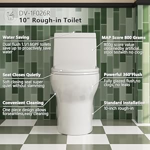   DeerValley-DV-1F026R-Elongated-One-Piece-Toilet-with-ADA-Comfortable-Seat-Height-Dual-Flush-1116-GPF-Powerful-Quiet-Modern-Toilet-for-Bathroom-10-Rough-In