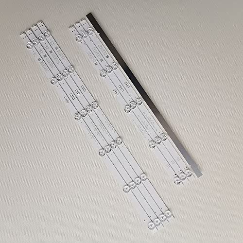 Tiras Led Lg Kit Tira de retroiluminación LED Compatible con TV Compatible con LG 55' 55UJ6200 55UJ6300 RF-AZ550E30-0501A-12 0601B...