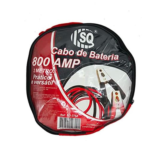 Cabo de bateria para carga chupeta auxiliar Socorro carro e caminhão