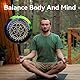 KETLIXS Orgon Halskette, Samen des Lebens,Metatron Würfel, Merkaba Heil Chakra Kristall Stein for Yoga Meditation,Blau