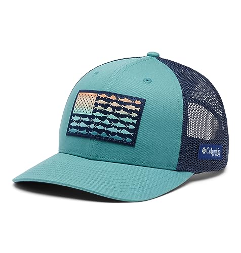 Image of Columbia Unisex Adult PFG Logo Mesh Ball Cap
