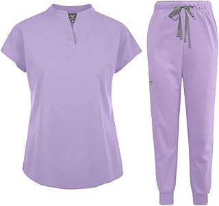 Women's Scrubs Set with Pockets
