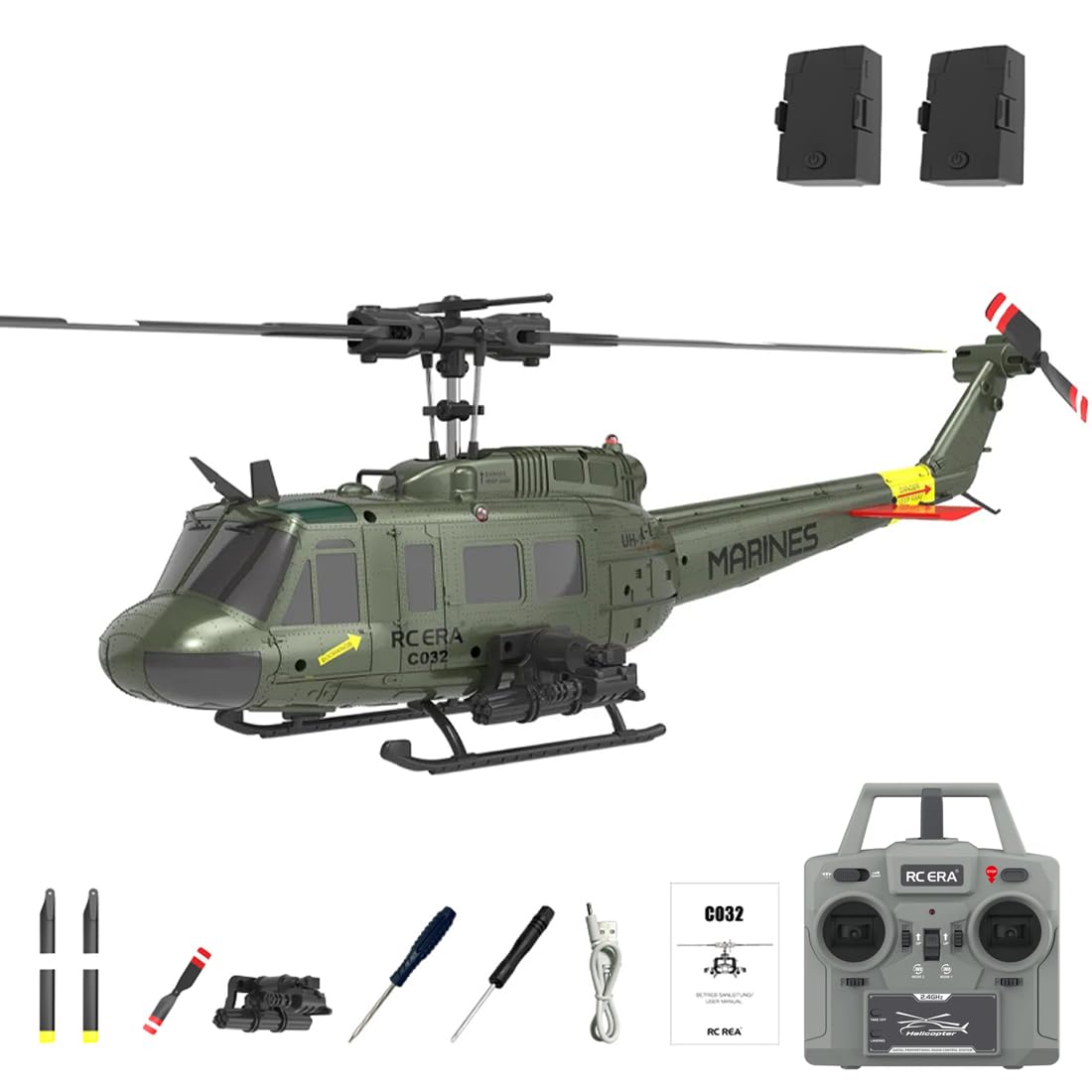 TAYO R/C UH-1 ヘリコプター A Beginner RC Helicopter That Can Fly INVERTED! - RC Era UH