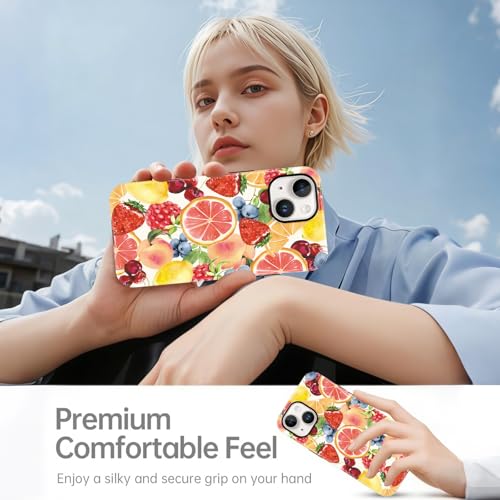 Coque iPhone 13 résistante aux chutes motif collage artistique coloré - 7