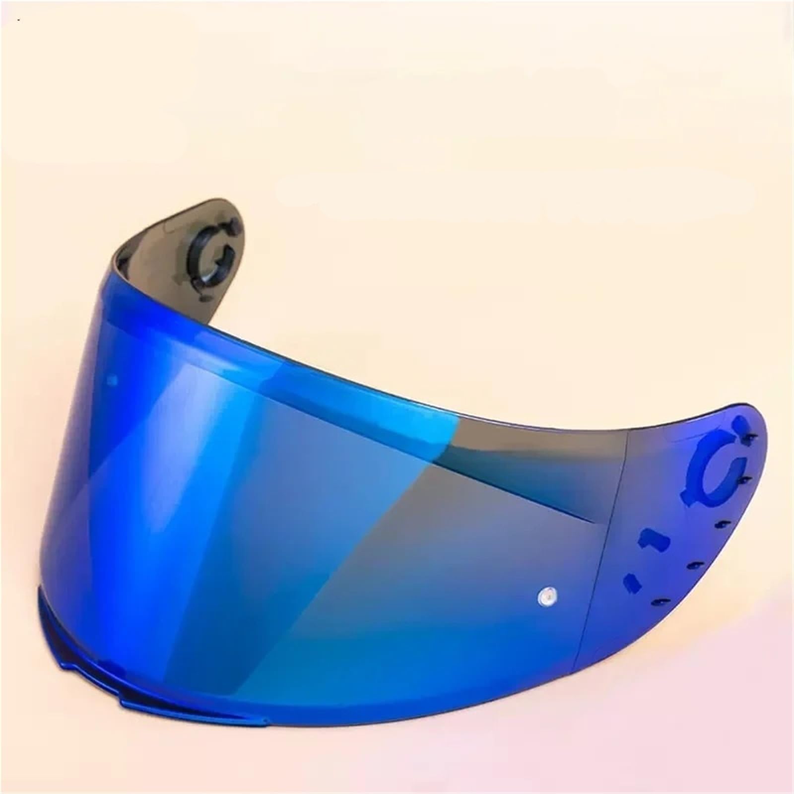 Visiera per Lenti per Casco Visiera for casco da moto, occhiali, schermo, parabrezza, accessori(Blue Visor)