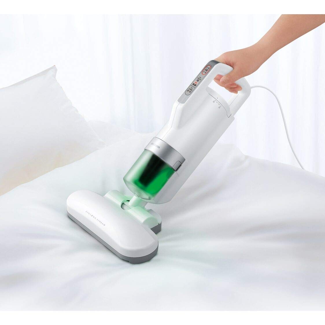 Iris Ohyama IC-FAC2 Dust Mite Vacuum Cleaner, White : Amazon.sg: Home