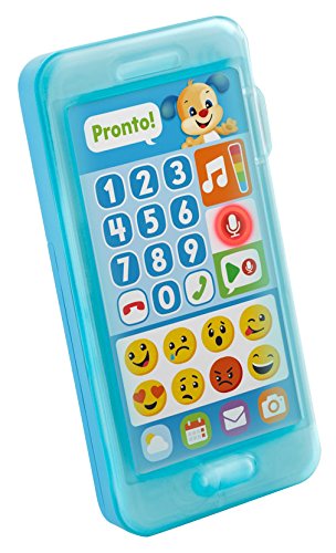 Fisher-Price- Smartphone Lascia Un Messaggio, Giocattolo Elettronico Ridi Impara 18-36 Mesi, FPR15