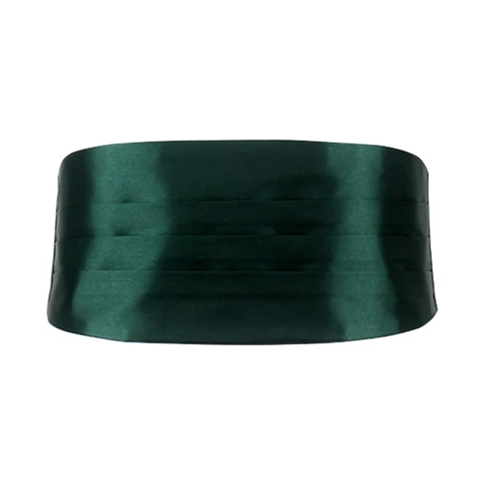 Adjustable Cummerbund for Men Men Classic Satin Cummerbund Elastic Bellyband Basic Cummerbunds For Formal Wedding Prom Dinner Party Waist Band(Dark Green)