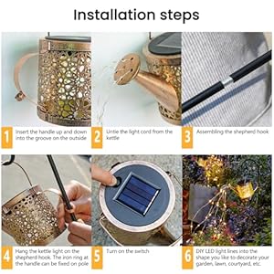 Solarlightsoutdoordecorativemetalsolarwateringcanlightswaterproofsmallhangingsolargardendecoryardlightsoutsidepatiolawngiftsformomgrandmawomenbirthdaywarmwhite Urban Country Home Decor Solar lights outdoor decorative metal solar watering can lights waterproof small hanging solar garden decor yard lights outside patio lawn gifts for mom grandma women birthdaywarm white urban country home decor