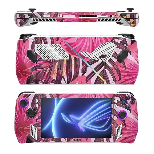 Image of MightySkins Skin Compatible with Asus ROG Ally - Tropical Pink | Protective, Durable, and Unique Vinyl Decal wrap Cover | Easy to Apply, Remove, and Change Styles