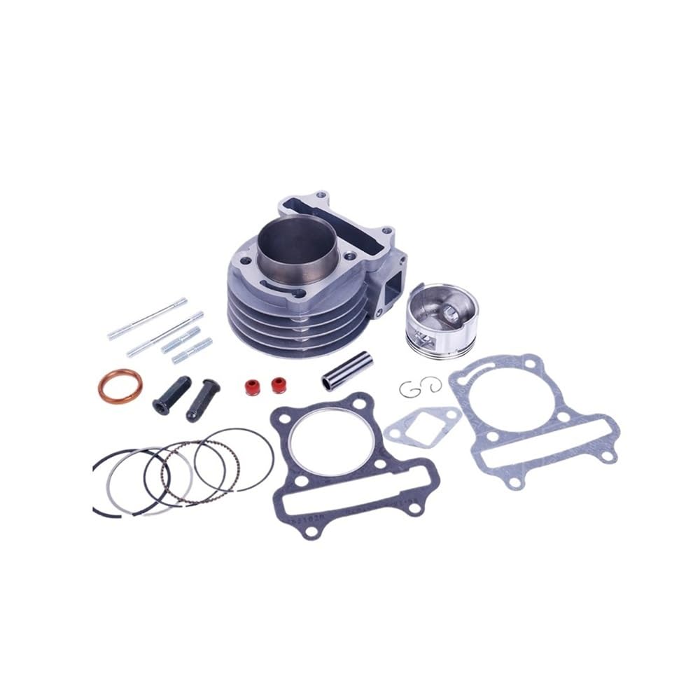 Kit cylindre 139QMB avec culasse en aluminium pour moteur 4 temps