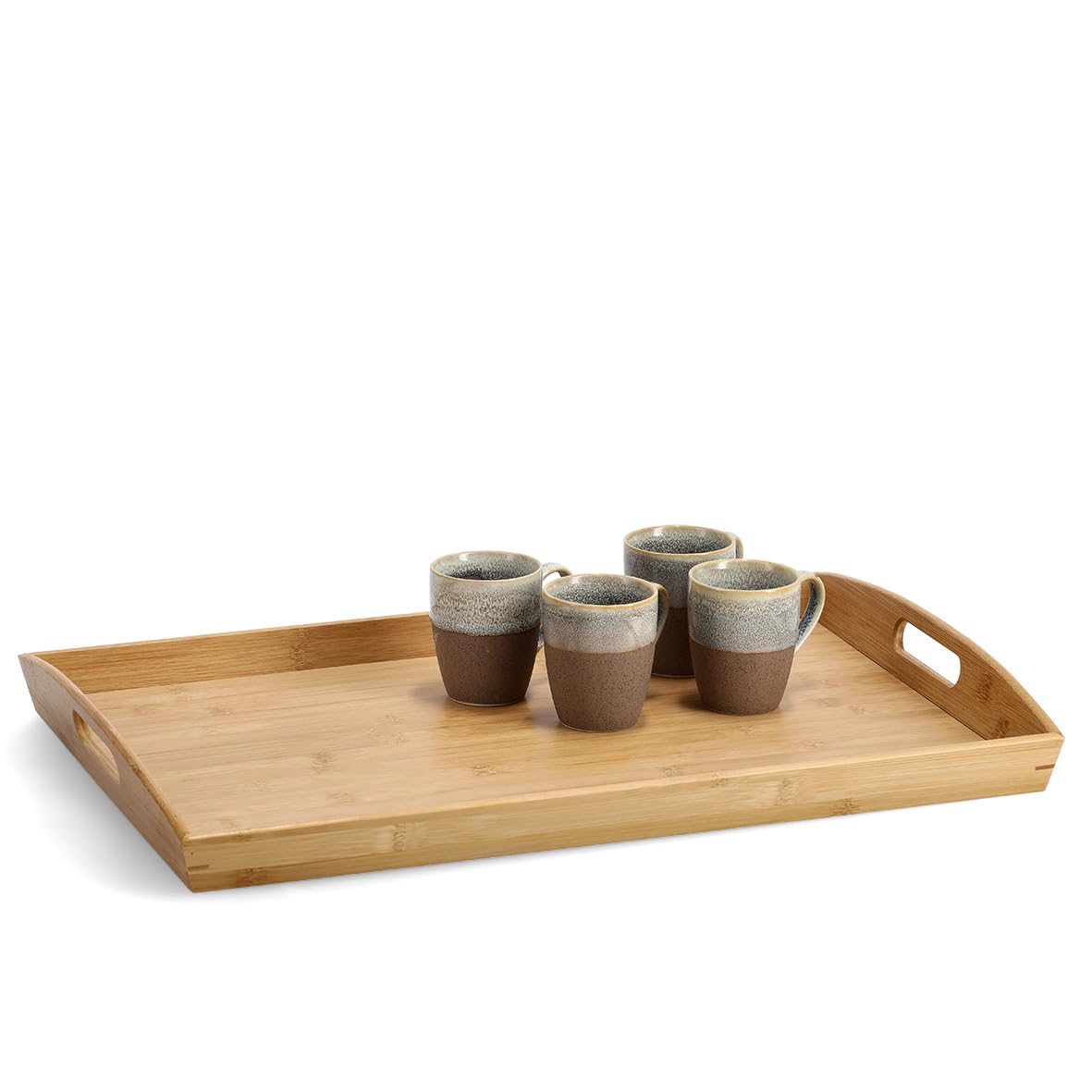 Zeller 25271 Tablett, Bamboo 58 x 38 x 6 cm