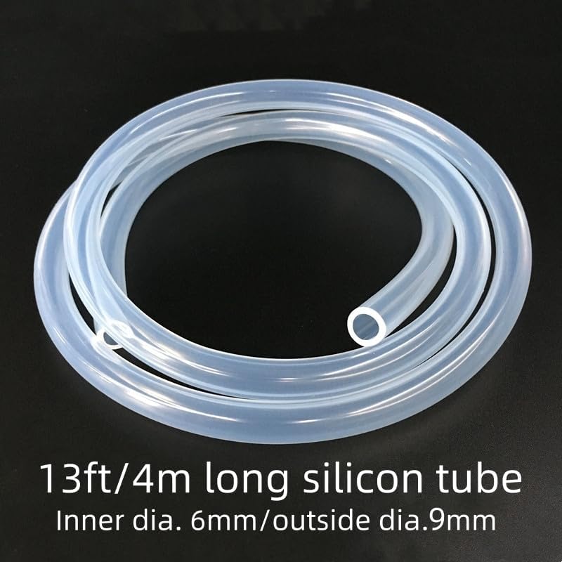 Miniatura 4 de Control de velocidad de la bomba de agua de grado alimenticio con tubo de silicio sin torceduras de 13 pies Bomba de diafragma de bajo ruido 2L 0.53