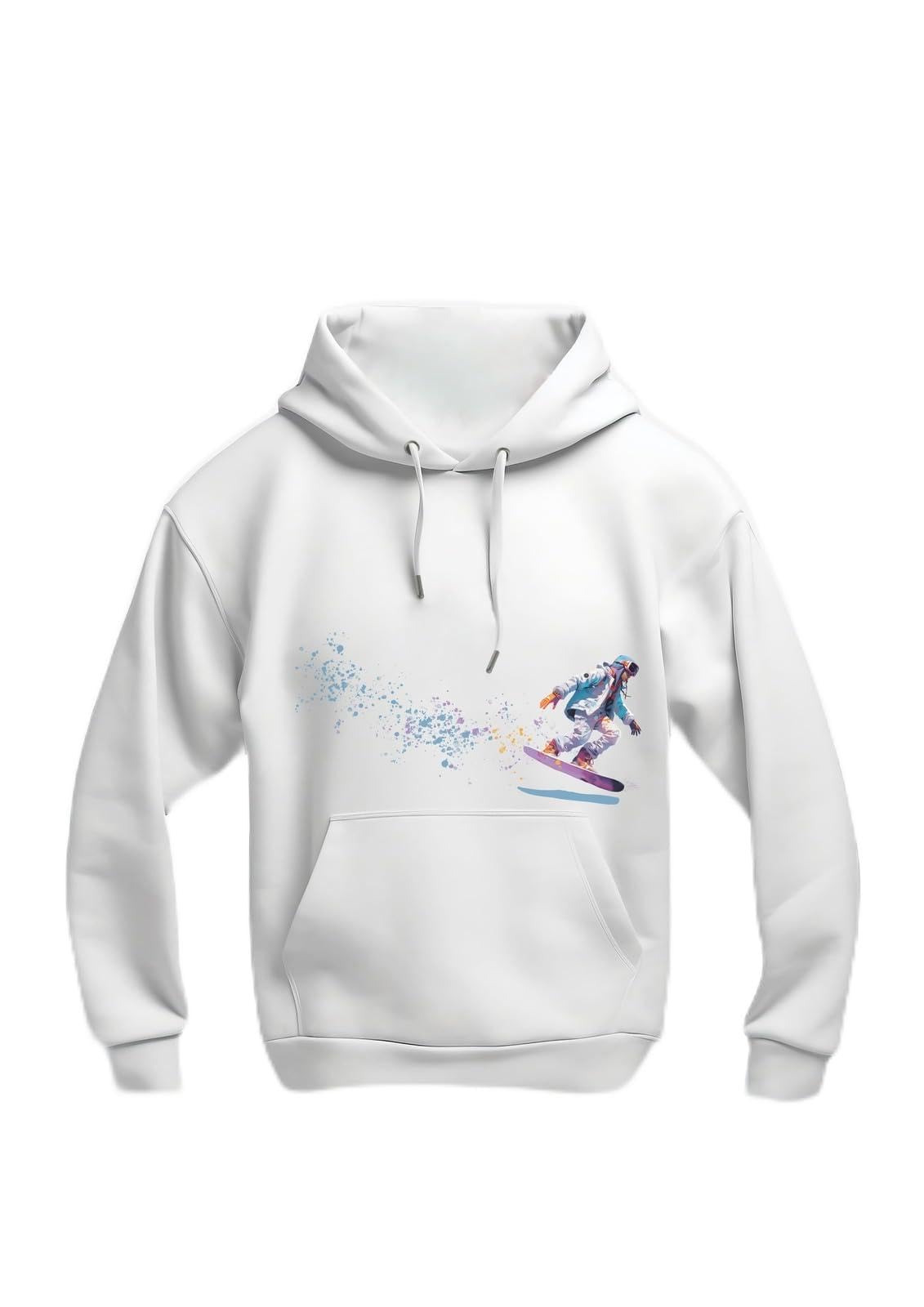 CodeLife Herren Organic Hoodie mit Kapuze aus der Skier Kollektion JH201 AN
