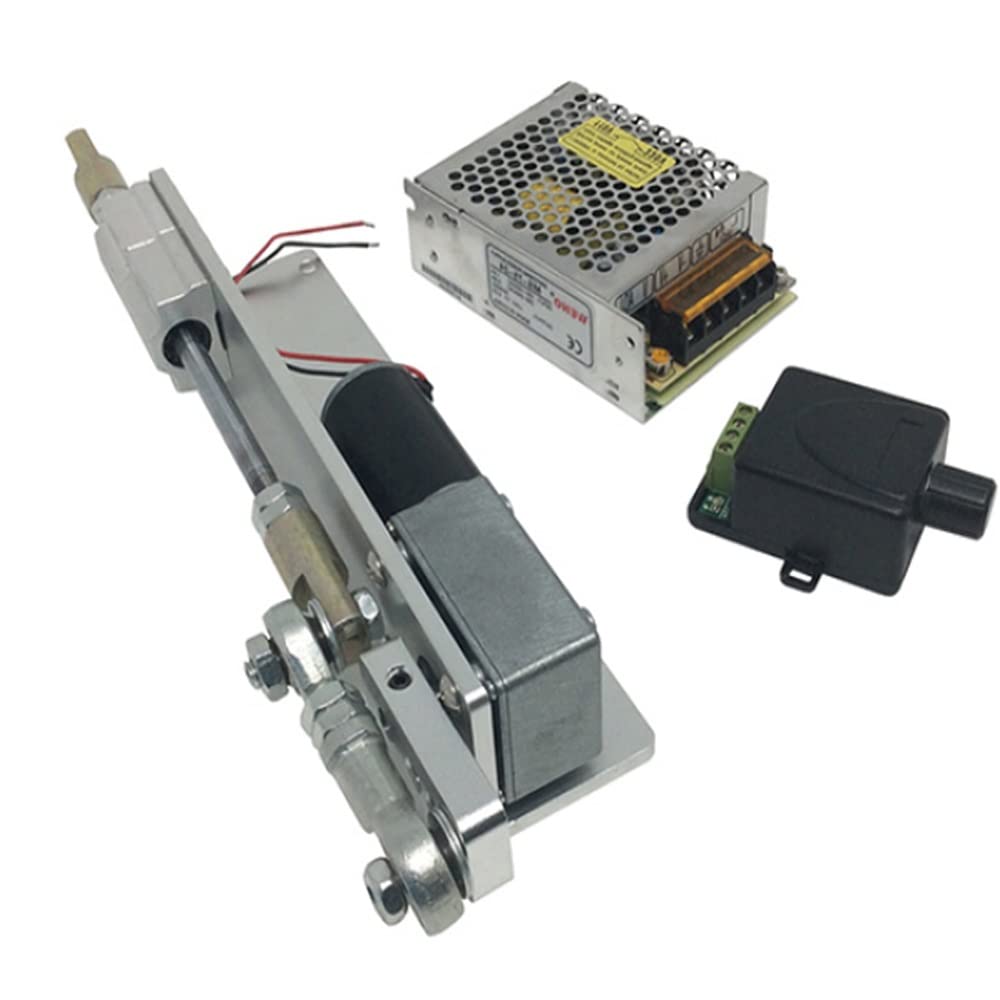 Amazon.co.jp: EMISOO DC 24V 往復サイクルリニアアクチュエータ伸縮モーター DIY 自動プッシュロッド 往復機構モーター電気モーター  調整可能なストローク 30mm 50mm 70m (Color : Stroke 70mm, Size : 24V-200rpm) :  産業・研究開発用品