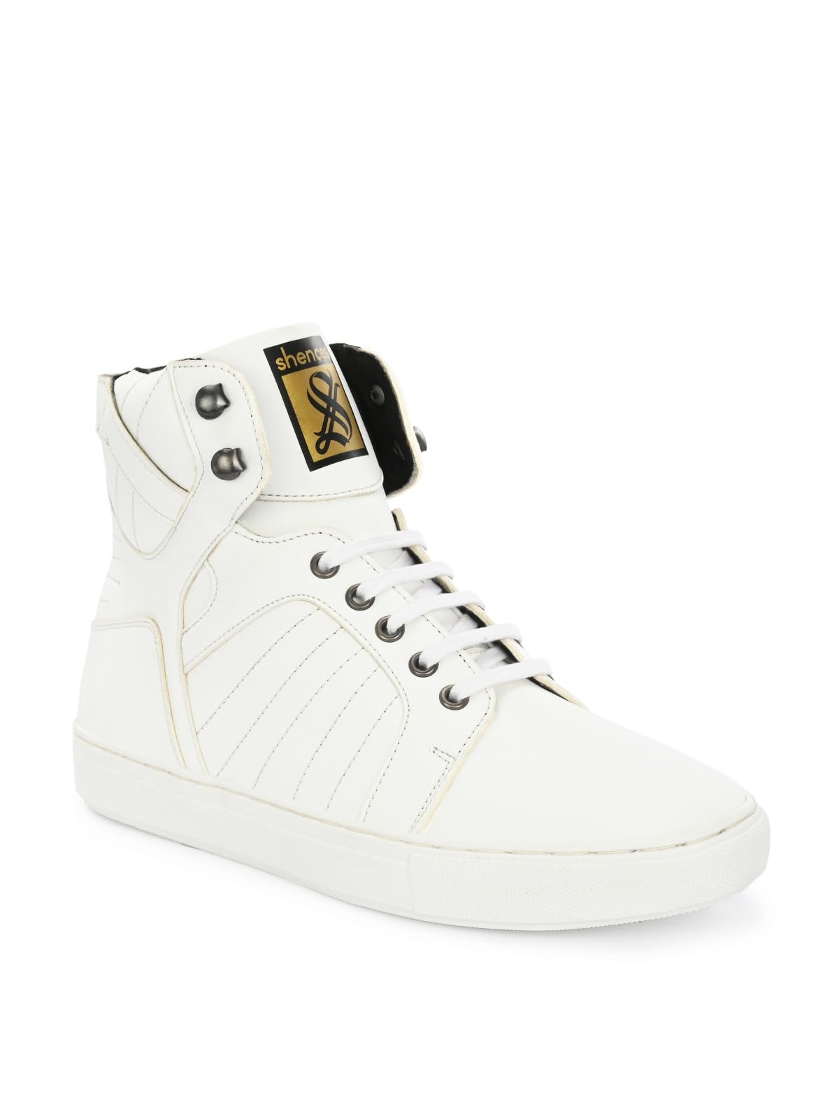 Shences Mens high top Sneakers